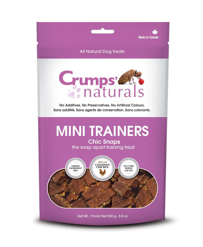Crumps' Naturals Chic Snaps Dog Hard Chews - 4.2 oz Bag