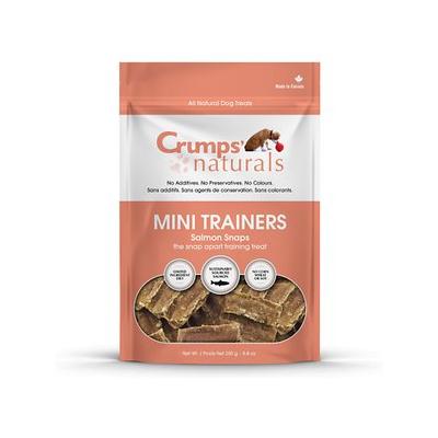 Crumps' Naturals Mini Trainers Grain-Free Salmon Snaps Dog Hard Chews - 8.8 oz Bag  