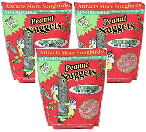 C&S Suet Nuggets Wild Bird Food - Peanut - 27 Oz  