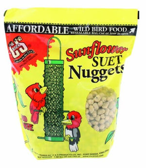 C&S Suet Nuggets Wild Bird Food - Sunflower - 27 Oz