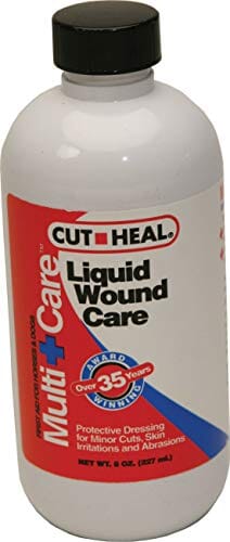 Cut Heal Cut Heal Wound Care Liquid Veterinary Supplies Sprays/Daubers - 8 Oz
