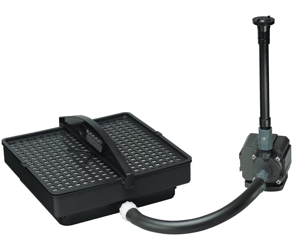 Danner Pondmaster Water Pump & Filter Kit - Black - 250 GPH  