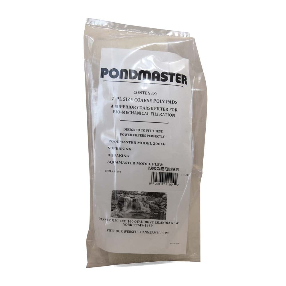 Danner Replacement Media Coarse Poly Filter for PM2 - 12 In X 4 in - 2 Pack  