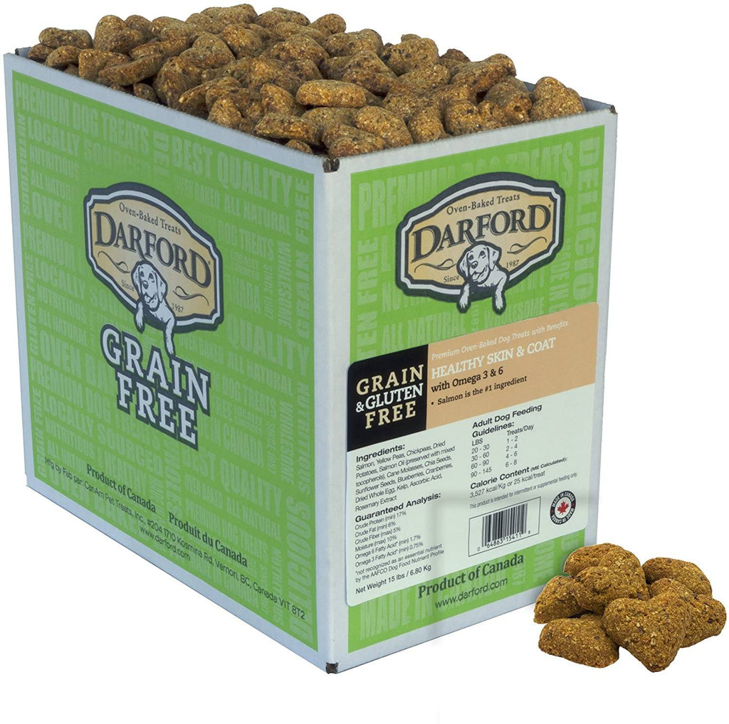Darford Grain Free Healthy Skin & Coat Bulk Dog Biscuits - 15 lb Bag  