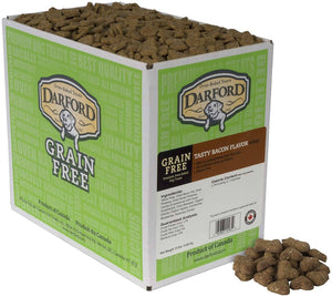 Darford Grain Free Tasty Bacon Mini's Bulk Dog Biscuits - 15 lb Bag