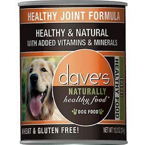 Dave's Pet Food Naturally Healthy Healthy Joint Formula Canned Dog Food - 13 oz Cans - ...