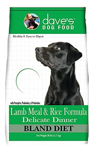 Dave's Pet Food Restricted Bland Diet Lamb & Rice "Delicate Dinner" Dry Dog Food - 26 l...