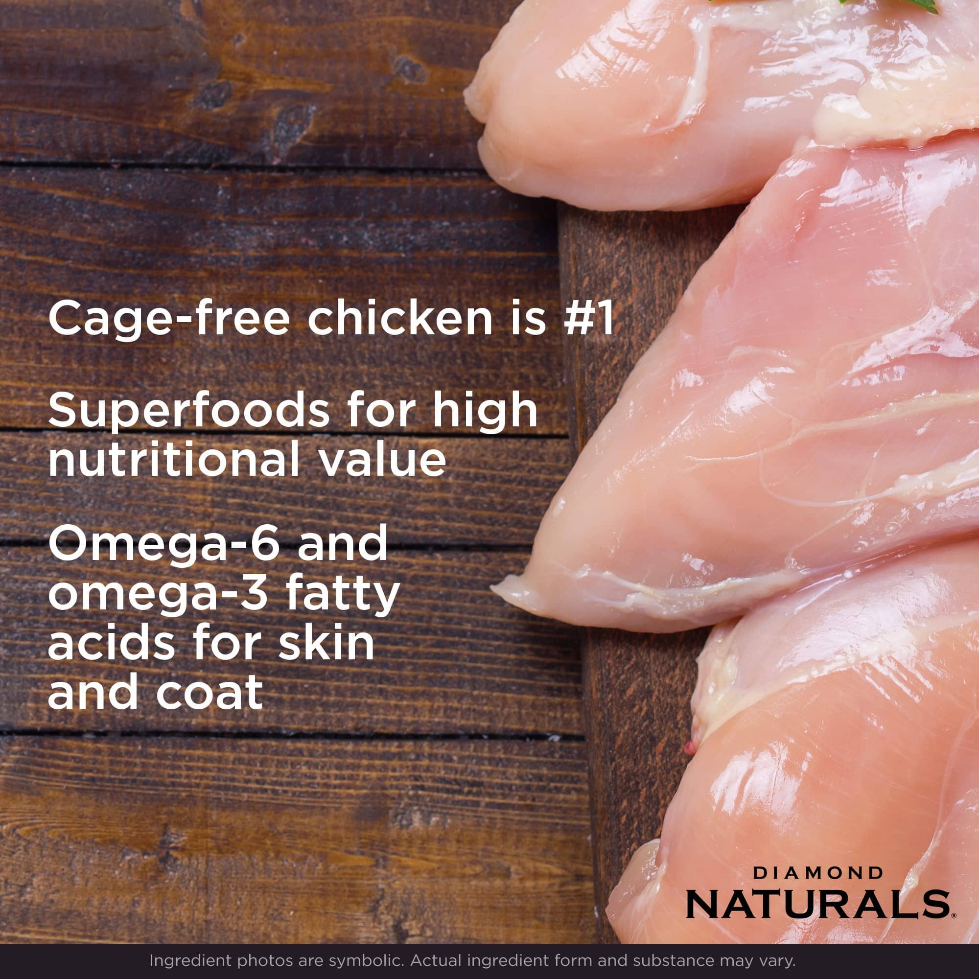 Diamond Naturals All Life Stages Chicken and Rice Dry Dog Food - 40 Lbs  