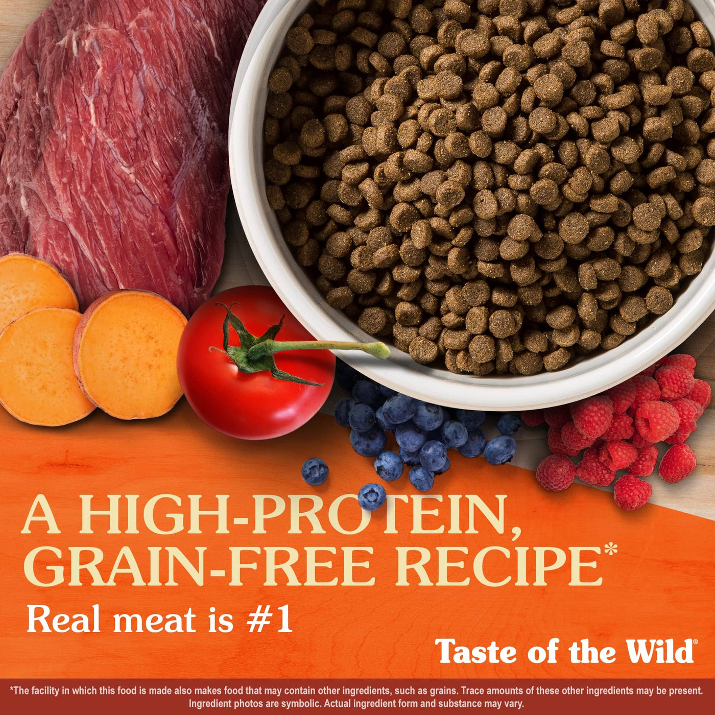 Taste of the wild beef best sale dog food