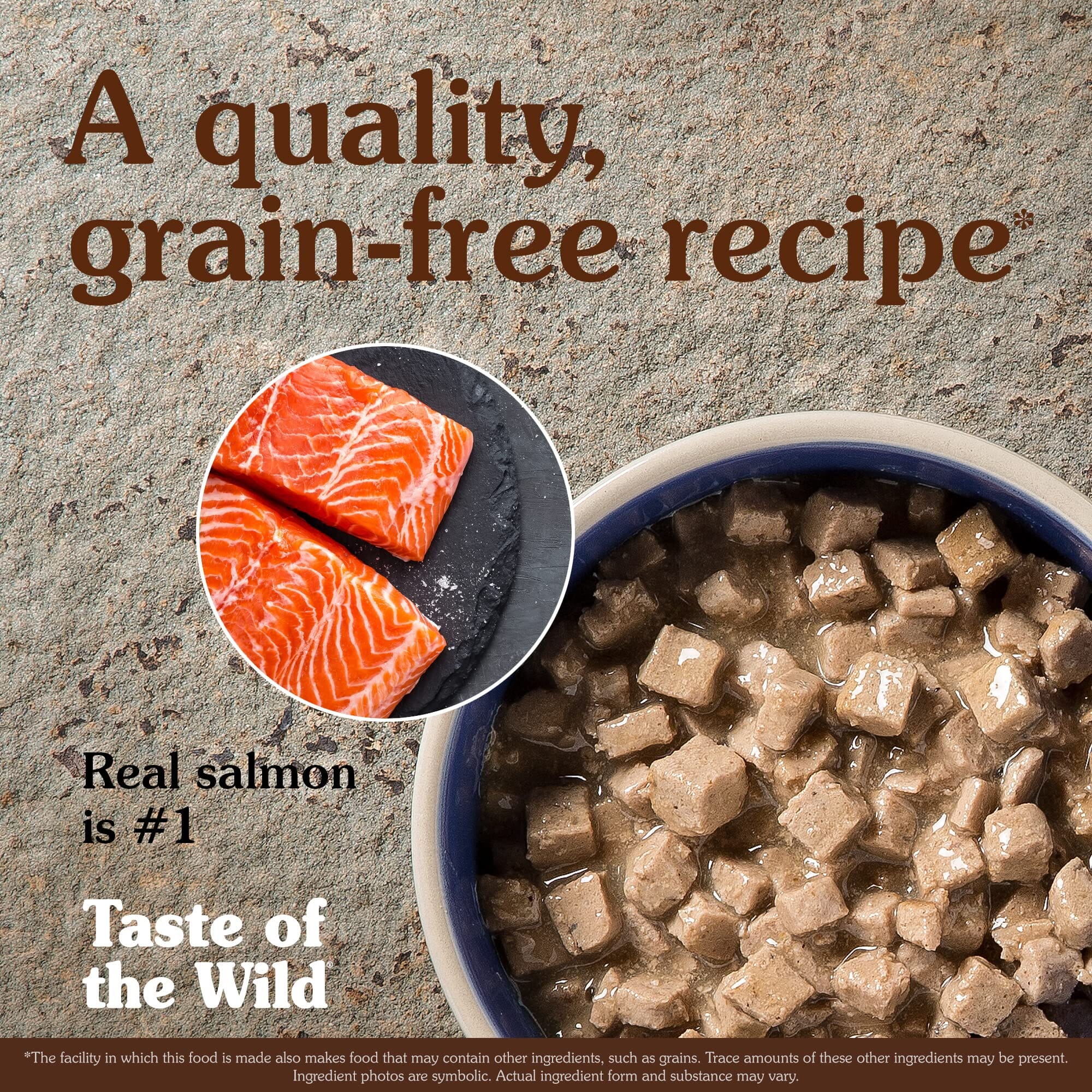 Diamond Pet Foods Taste of the Wild Grain-Free Rocky Mountain Chicken Venison and Salmon Canned Cat Food - 3 Oz - Case of 24  