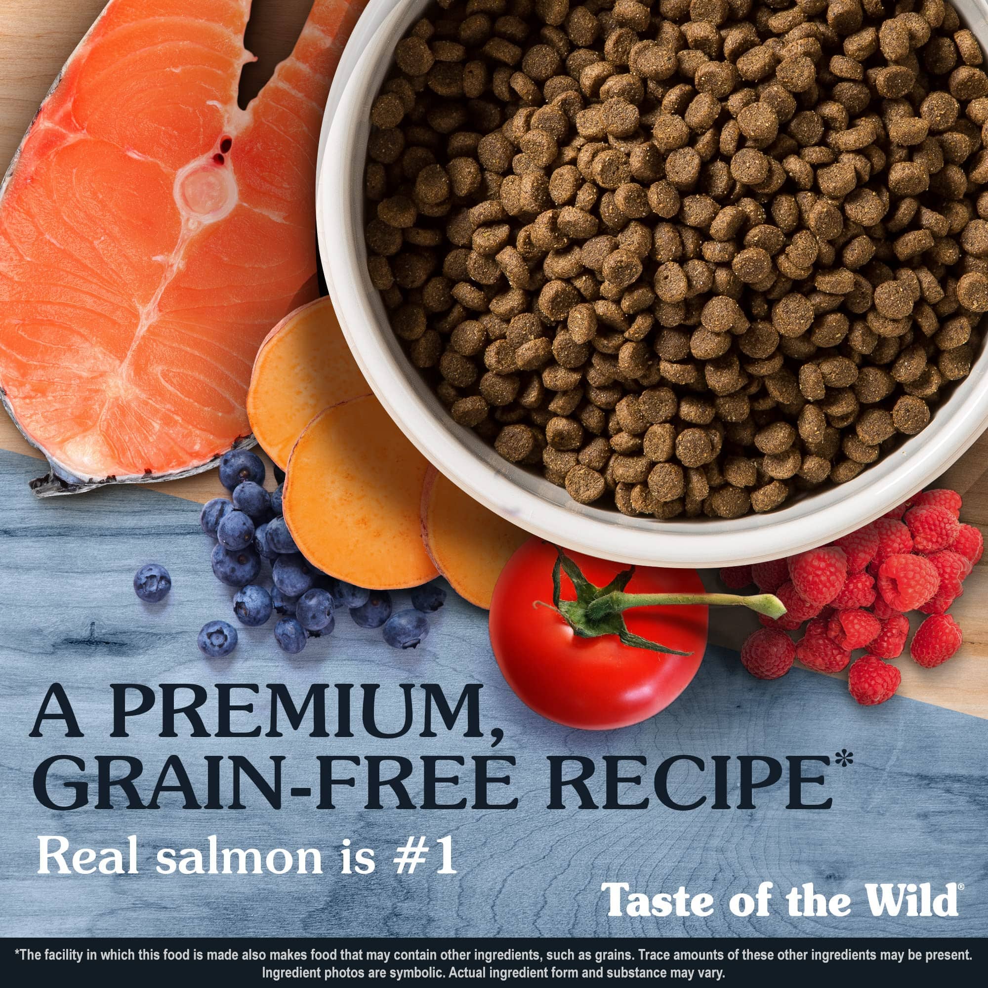 Diamond Pet Foods Taste Of The Wild Salmon and Oceanfish Grain-Free Pacific Stream Puppy Dry Dog Food - 5 Lbs  