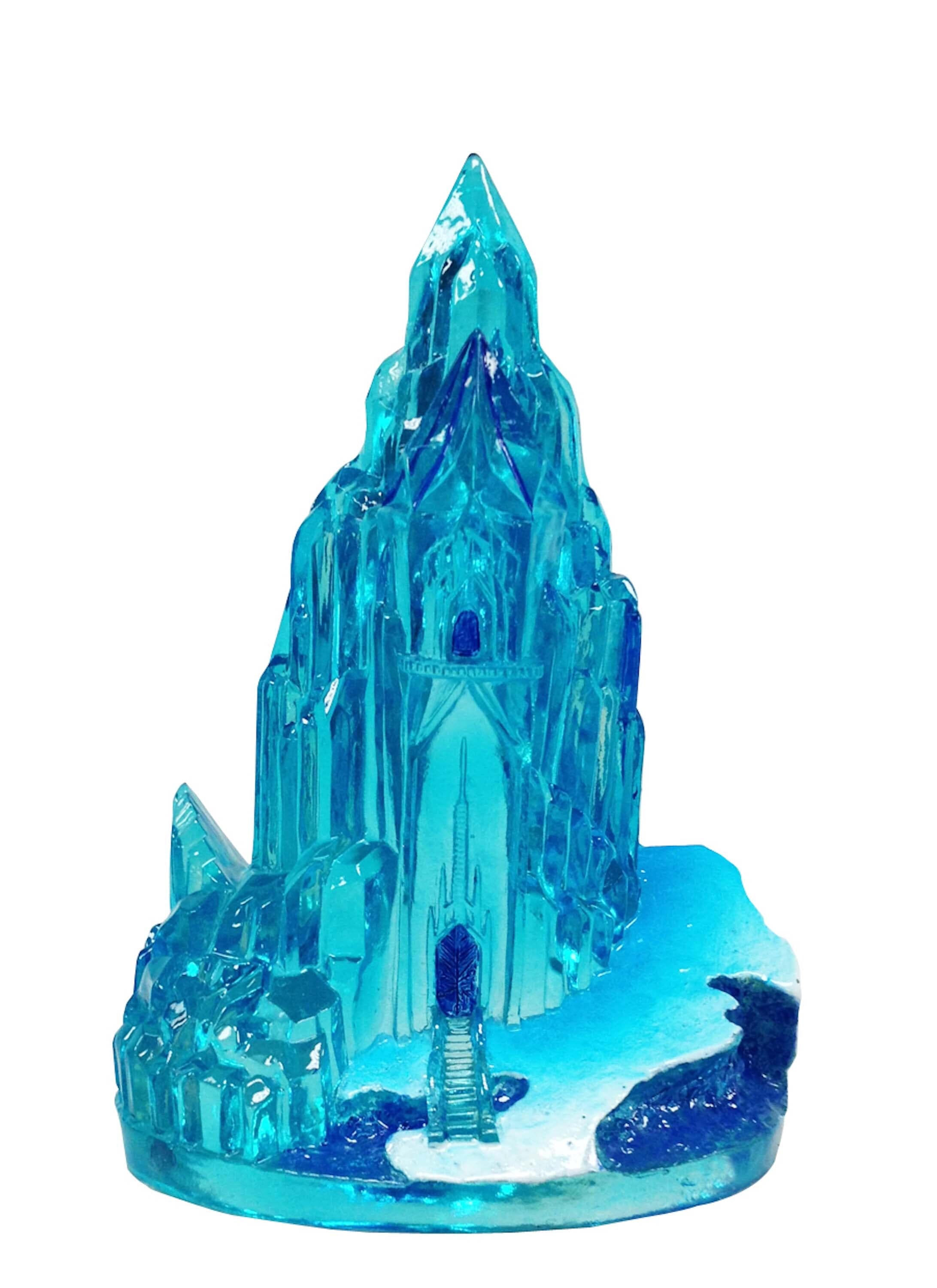 Disney Frozen Ice Castle Resin Ornament - Blue - 2.5 in - Mini  