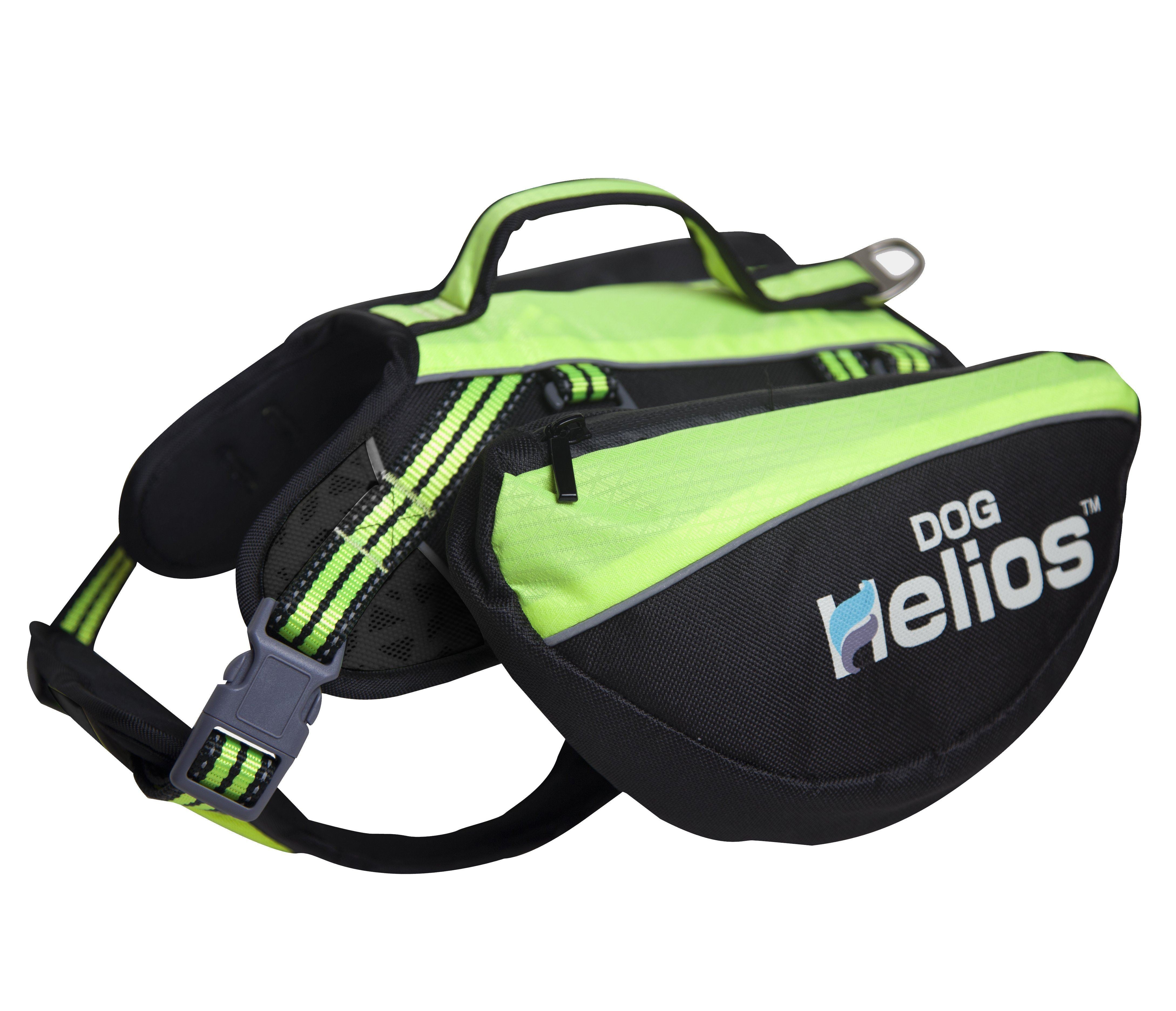 Dog Helios Freestyle 3-in-1 Explorer Convertible Backpack, Harness and Leash Medium Green