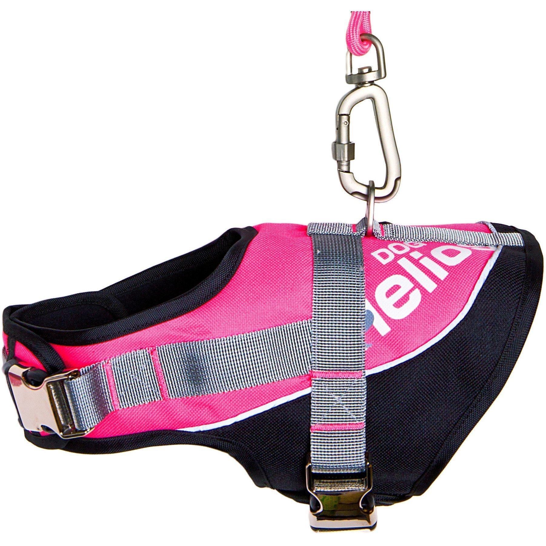 Dog Helios ® 'Bark-Mudder' 2-in-1 Reflective and Adjustable Sporty Dog Harness and Leash  
