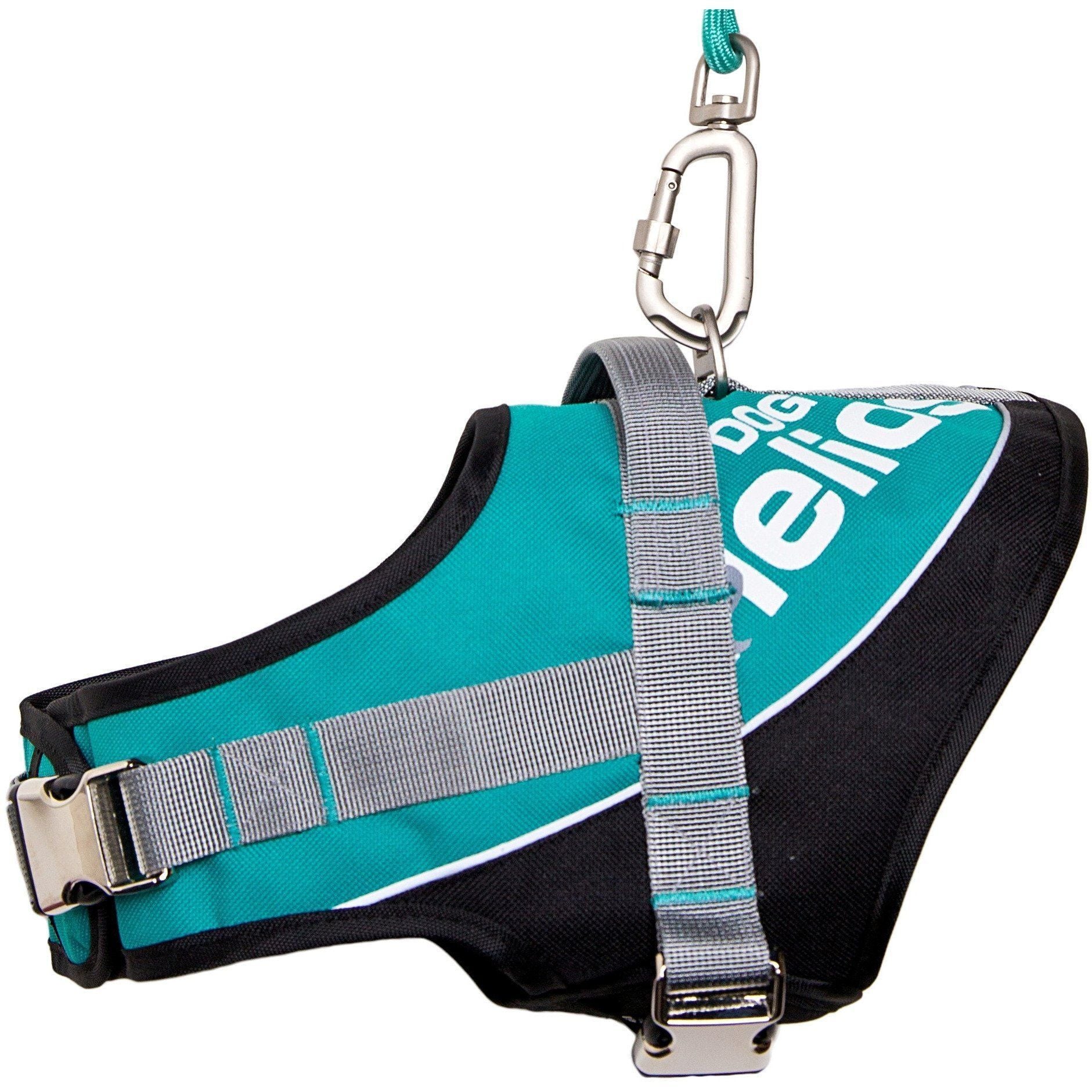 Dog Helios ® 'Bark-Mudder' 2-in-1 Reflective and Adjustable Sporty Dog Harness and Leash  