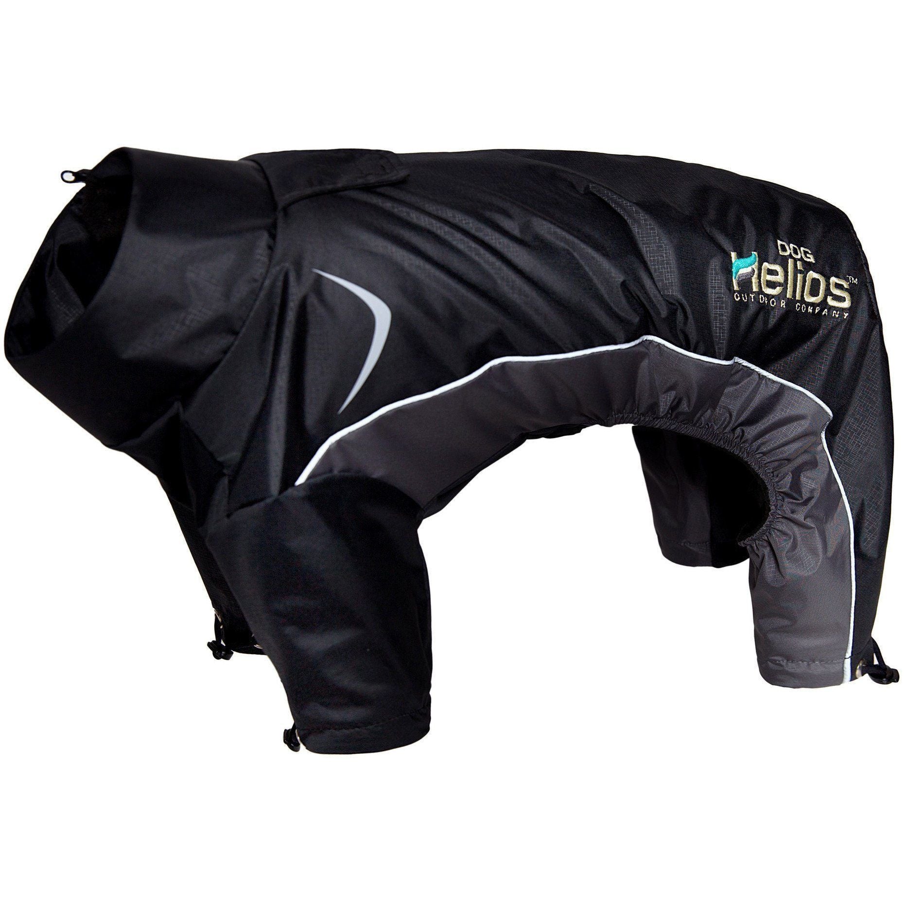 Dog Helios ® Blizzard Full-Bodied Adjustable and 3M Reflective Dog Jacket X-Small Black