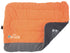 Dog Helios ® 'Combat-Terrain' Cordura-Nyco Reversible Nylon and Fleece Travel Camping Dog Bed Medium Orange, Grey