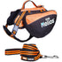 Dog Helios ® Freestyle 3-in-1 Explorer Sporty Convertible Waterproof Dog Backpack Harness Small Orange