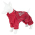 Dog Helios ® 'Hurricanine' Waterproof and Reflective Full Body Dog Coat X-Small Sporty Red
