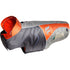 Dog Helios ® Lotus-Rusher 2-in-1 Dual-Removable Layered Performance Dog Jacket X-Small Orange, Charcoal Grey, Light Grey