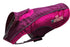 Dog Helios ® 'Reflecta-Bolt' Tri-Hook-and-Loop Waterproof Performance Dog Coat Large Hot Pink / Purple