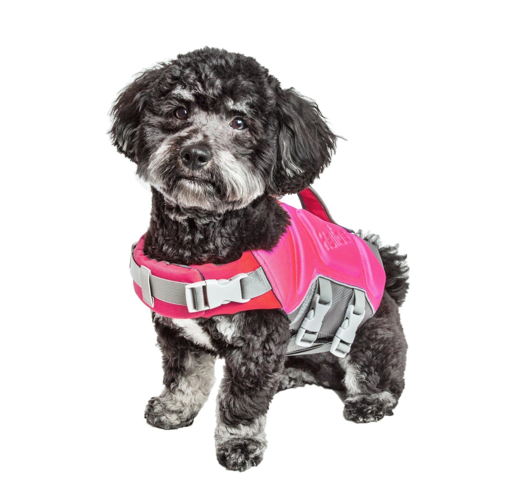 Dog Helios ® 'Tidal Guard' Multi-Point Strategically-Stitched Reflective Pet Dog Life Jacket Vest  