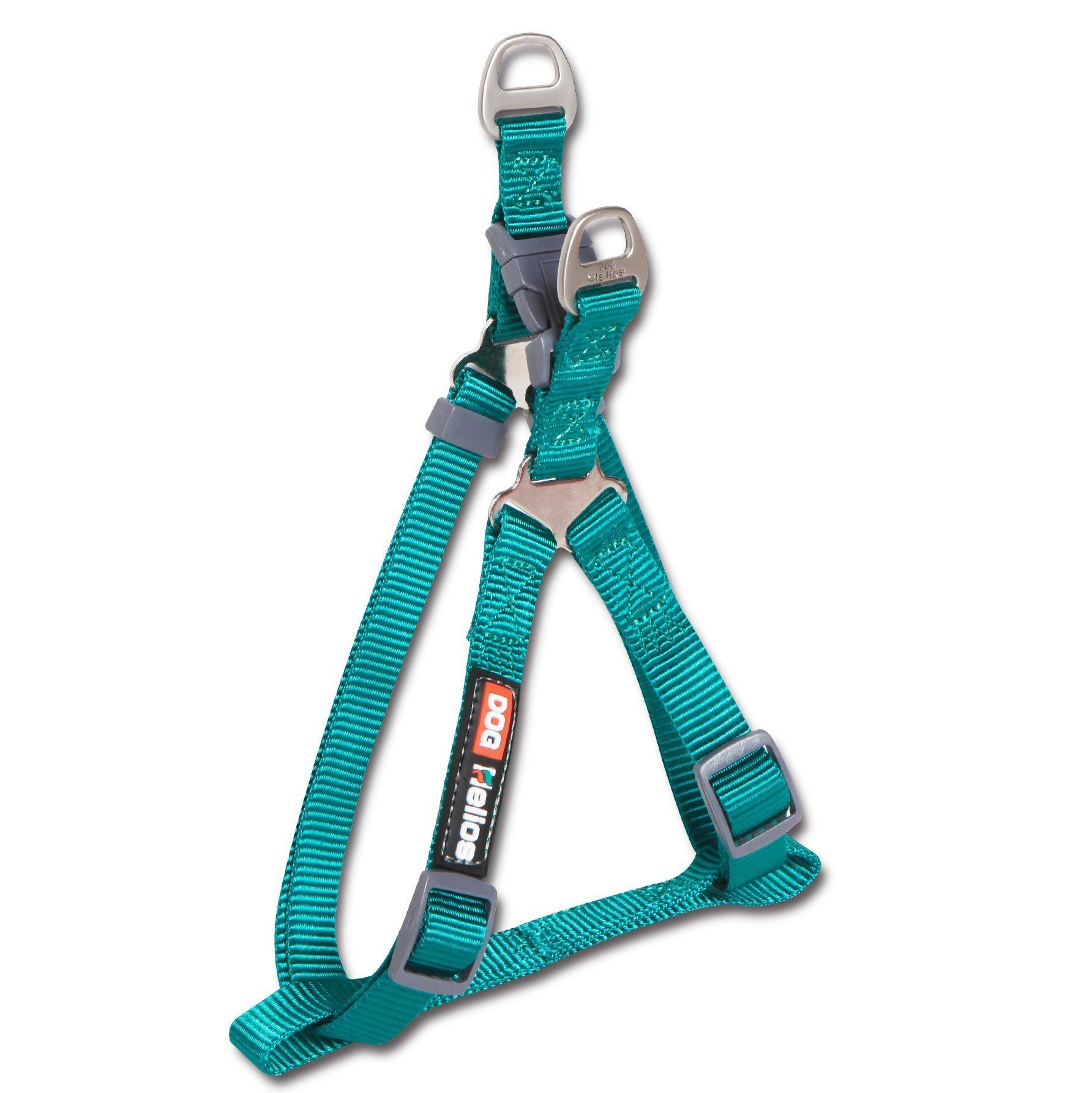 Dog Helios Sporty Nylon Leash and Harness Small Green
