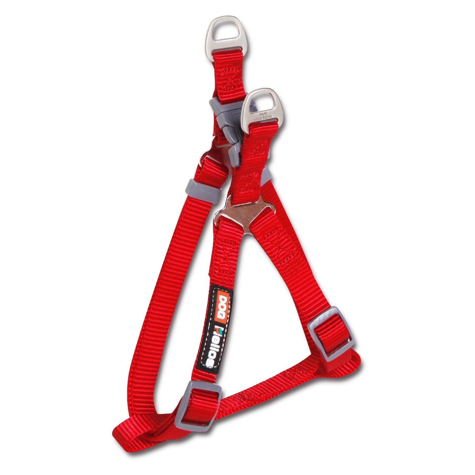 Dog Helios Sporty Nylon Leash and Harness Small Red