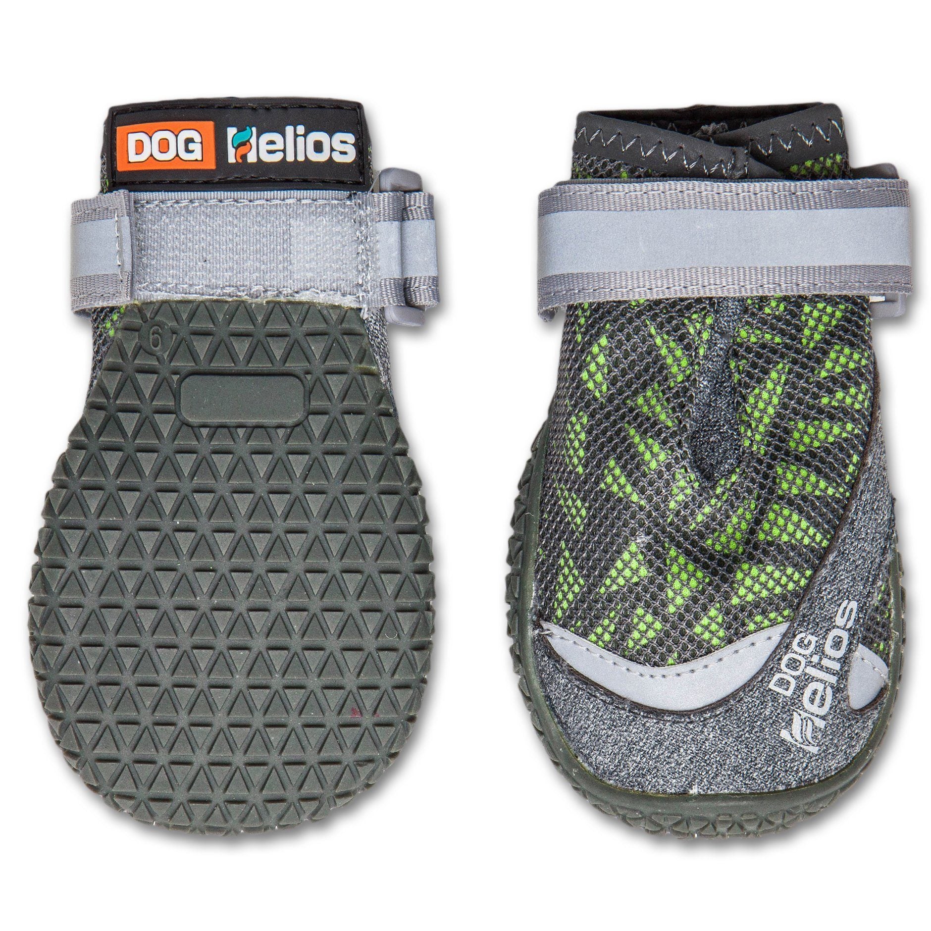 Dog Helios 'Surface' Premium Grip Performance Dog Shoes - Set Of 4 X-Small Green
