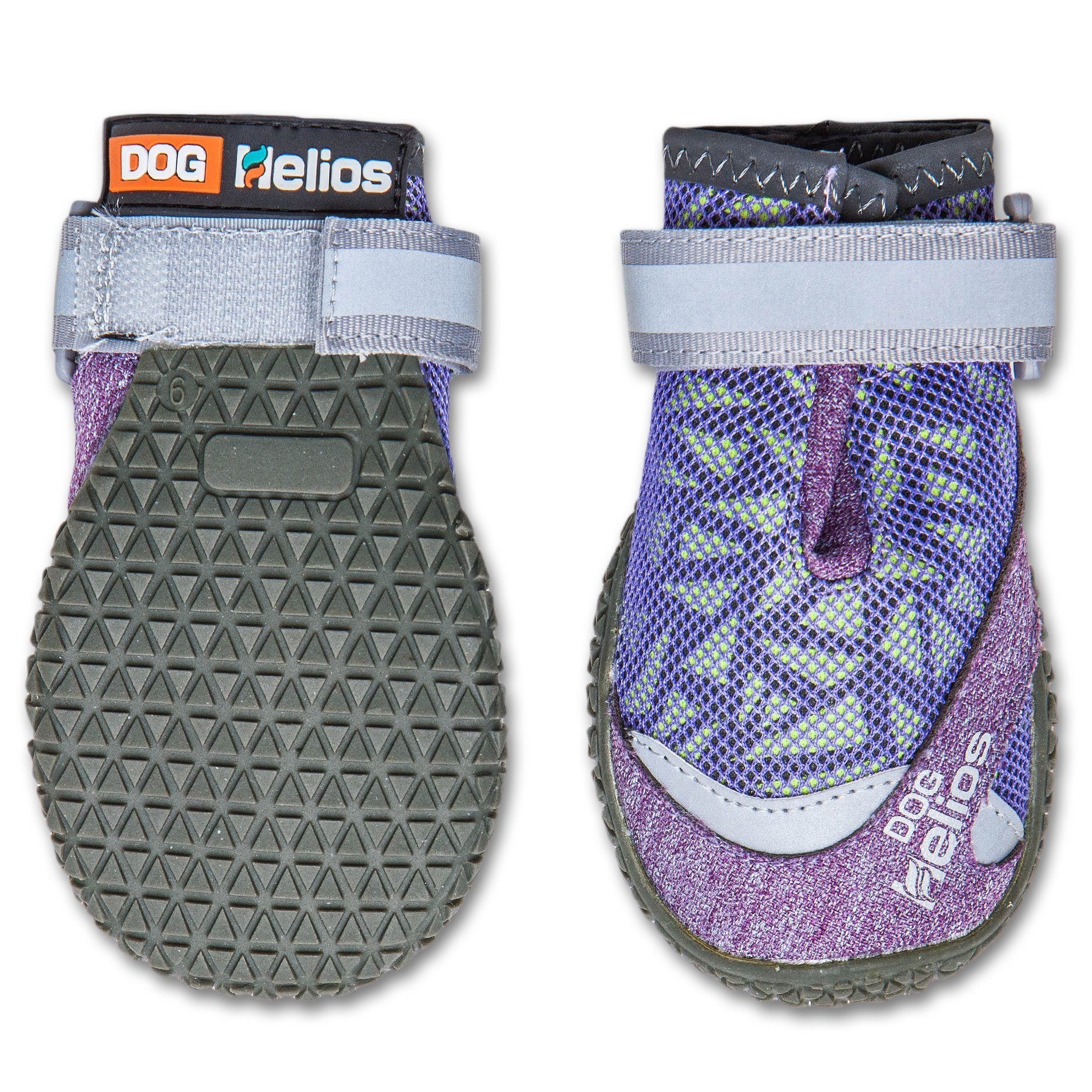 Dog Helios 'Surface' Premium Grip Performance Dog Shoes - Set Of 4 X-Small Purple