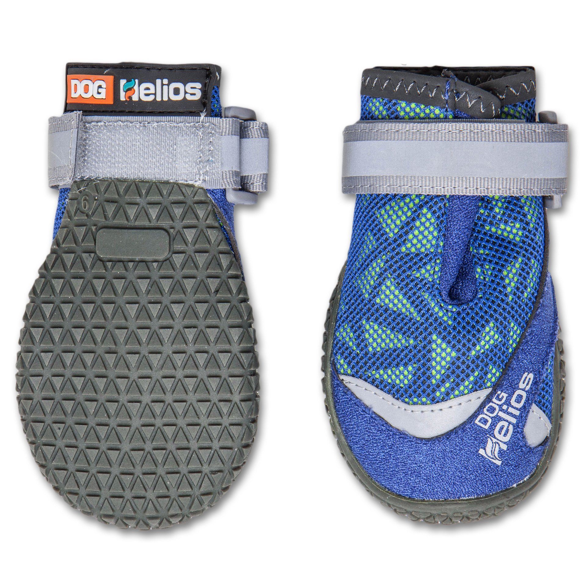 Dog Helios 'Surface' Premium Grip Performance Dog Shoes - Set Of 4 X-Small Blue