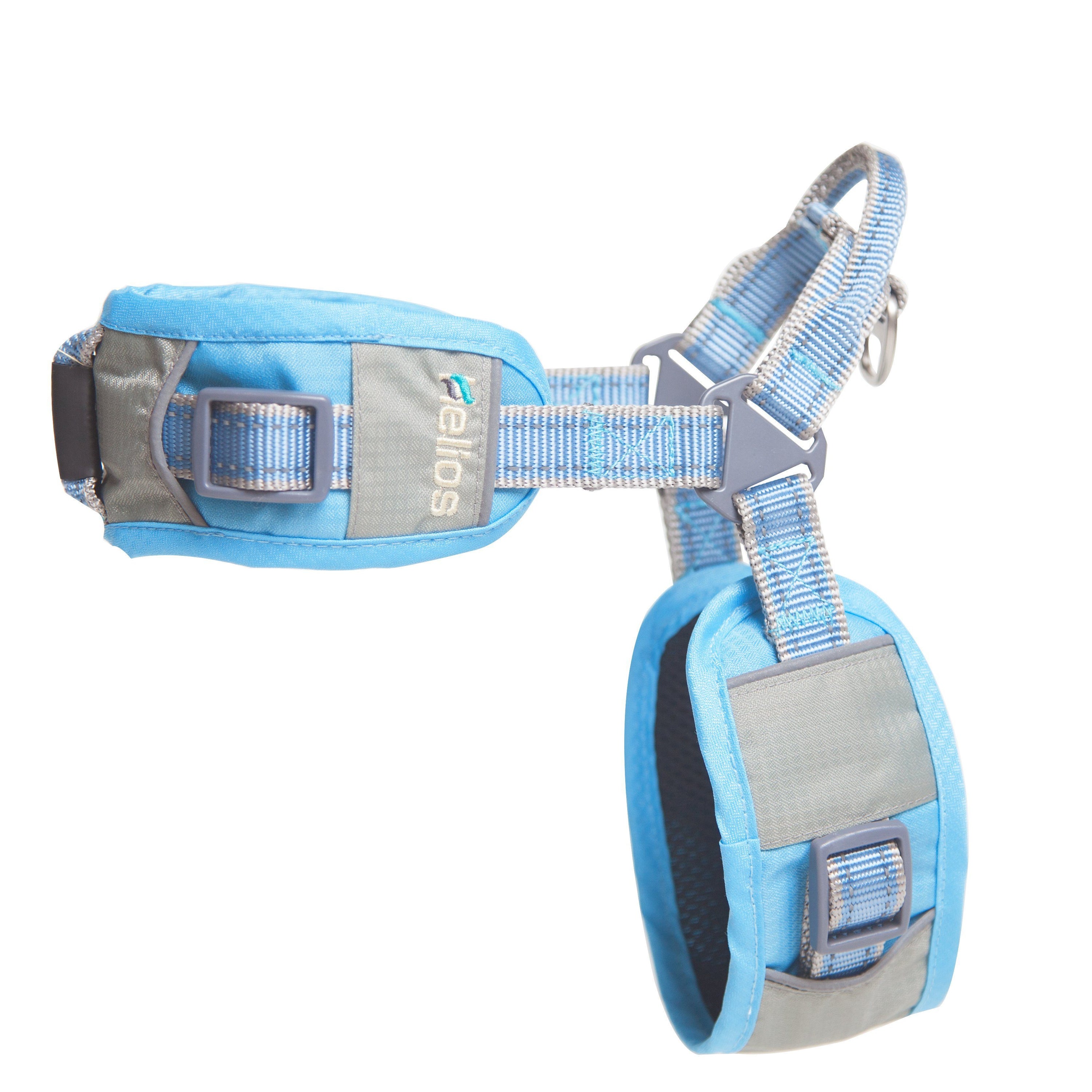 Dog Helios Tripod Superior Comfort Leash and Harness Large Blue