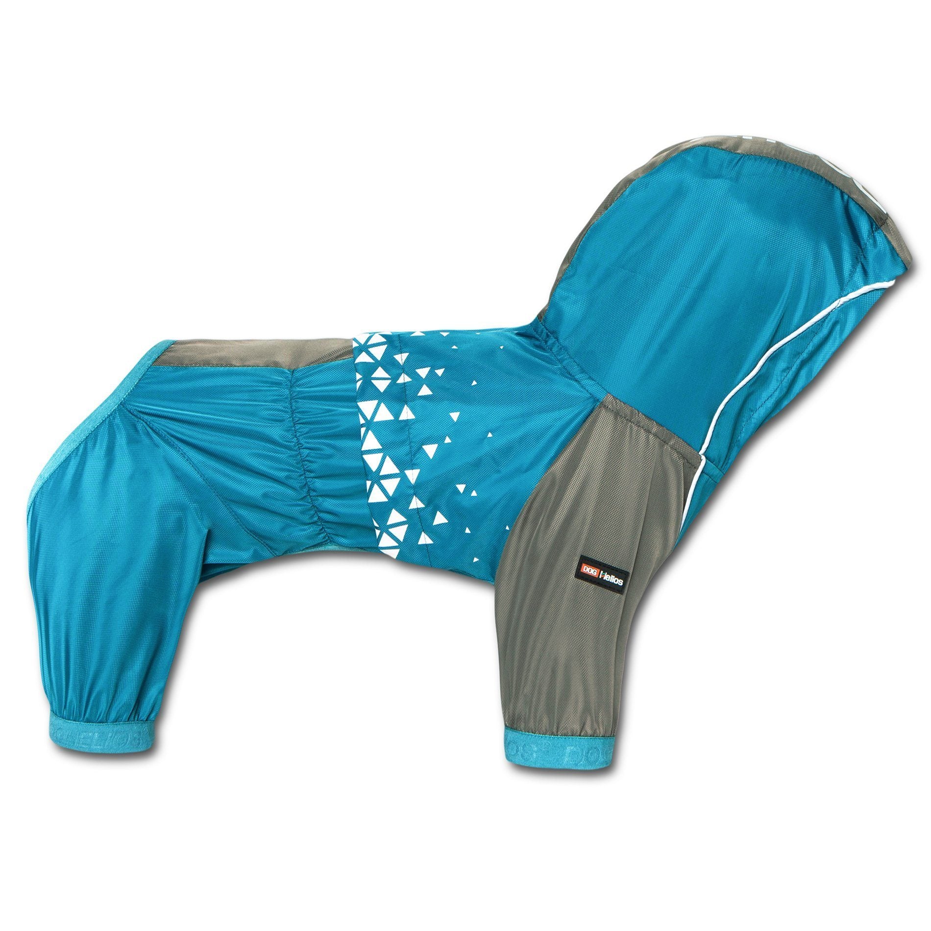 Dog Helios 'Vortex' Full Bodied Waterproof Windbreaker Dog Jacket X-Small Blue