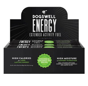DOGSWELL Energy Extended Activity Fuel Chicken & Coconut Oil Recipe - 0.8 oz Tubes - Ca...