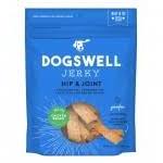 DOGSWELL Hip and Joint Grain Free Jerky Chicken Soft and Chewy Dog Treats - 4 oz Bag  