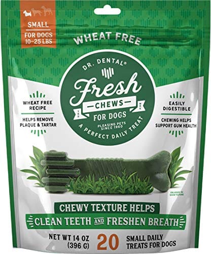 Dr. Dental Fresh Dog Dental Chews - Small - 14 Oz  