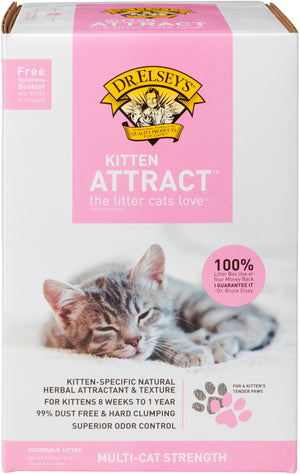 Dr. Elsey's Precious Cat Litter Alternative Premium Clumping Kitten Attract Cat Litter ...