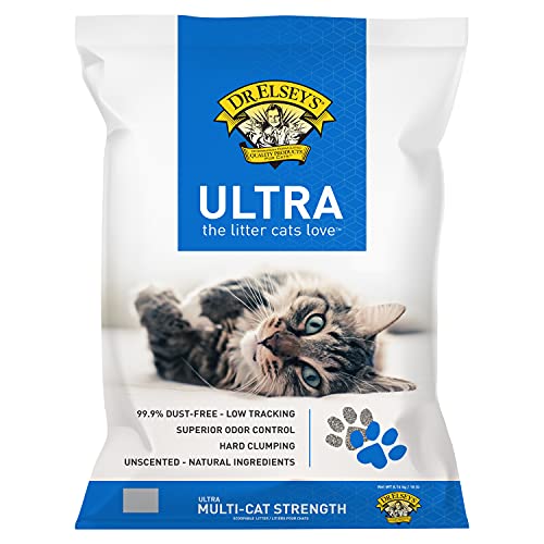 Dr. Elsey's Precious Cat Litter Alternative Premium Clumping Ultra Clumping Cat Litter - 18 lb Bag  