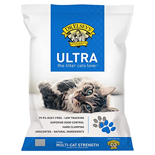 Dr. Elsey's Precious Cat Litter Alternative Premium Clumping Ultra Clumping Cat Litter - 18 lb Bag
