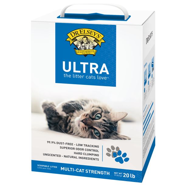 Dr. Elsey's Precious Cat Litter Alternative Premium Clumping Ultra Scented Cat Litter - 20 lb Box  