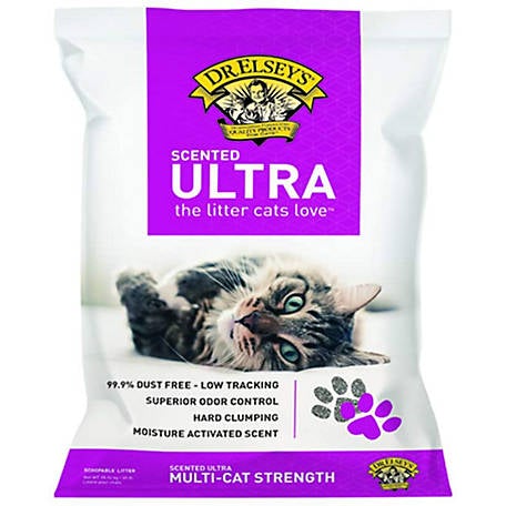 Dr. Elsey's Precious Cat Litter Alternative Premium Clumping Ultra Scented Cat Litter -...