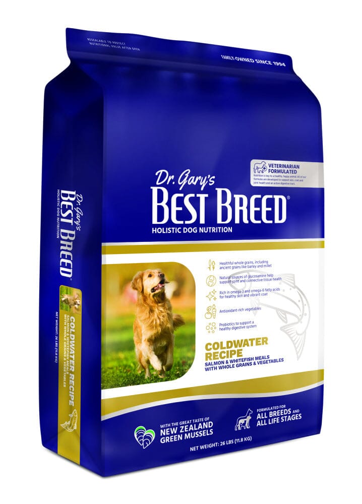 Dr. Gary's Best Breed Holistic Coldwater Recipe Dry Dog Food  