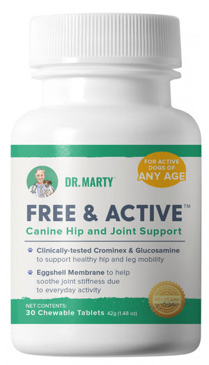 Dr. Marty Free & Active Dog Supplements