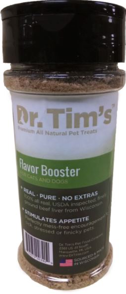 Dr. Tim's Flavor Booster Dog and Cat Food Enhancer  