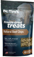 Dr. Tim's Freeze Dried Natural Beef Chips Dog and Cat Treats  