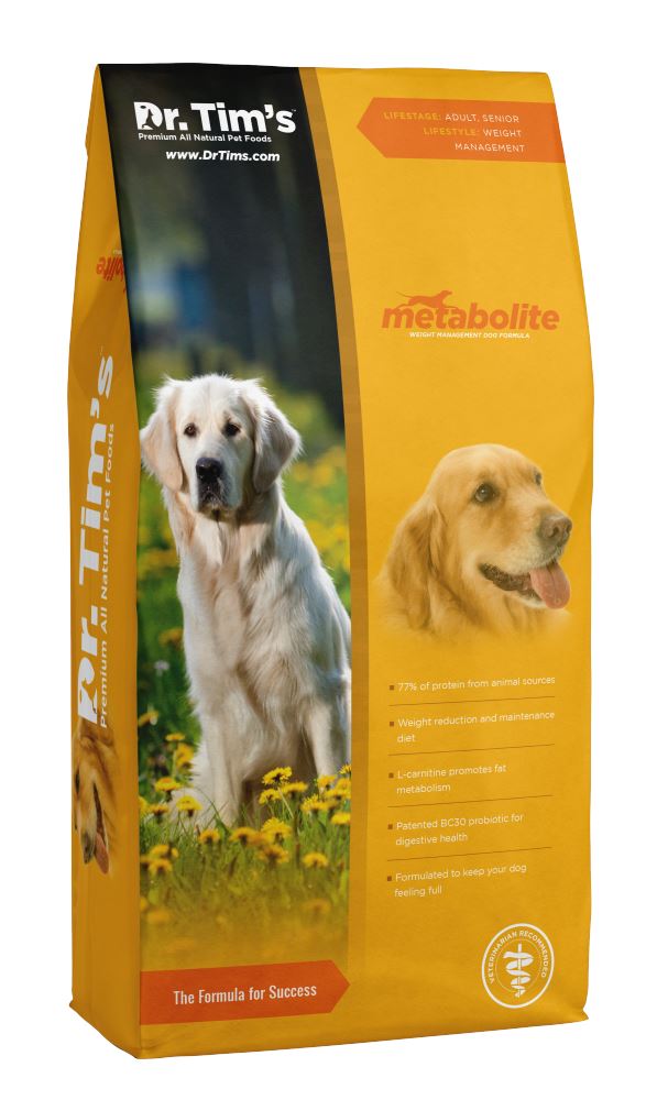 Dr. Tim's Metabolite Weight Management Formula Dry Dog Food