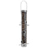 Droll Yankees Classic A-Series Sunflower Tube Type Wild Bird Feeder - Silver - 1 Lb Cap  