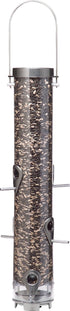 Droll Yankees Classic B-Series Sunflower Tube Type Feeder Mixed Seed - Clear - 2.5 Lbs Cap  