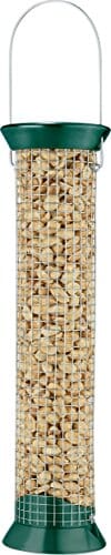Droll Yankees New Generation Peanut Feeder for Wild Birds and Squirrels - Green - 2 Lbs...