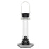 Droll Yankees Onyx Clever Clean Sunflower and Mixed Seed Tube Type Wild Bird Feeder - Black - 1 Lb Cap  